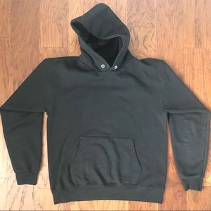 Hanes black pullover hoodie, size small